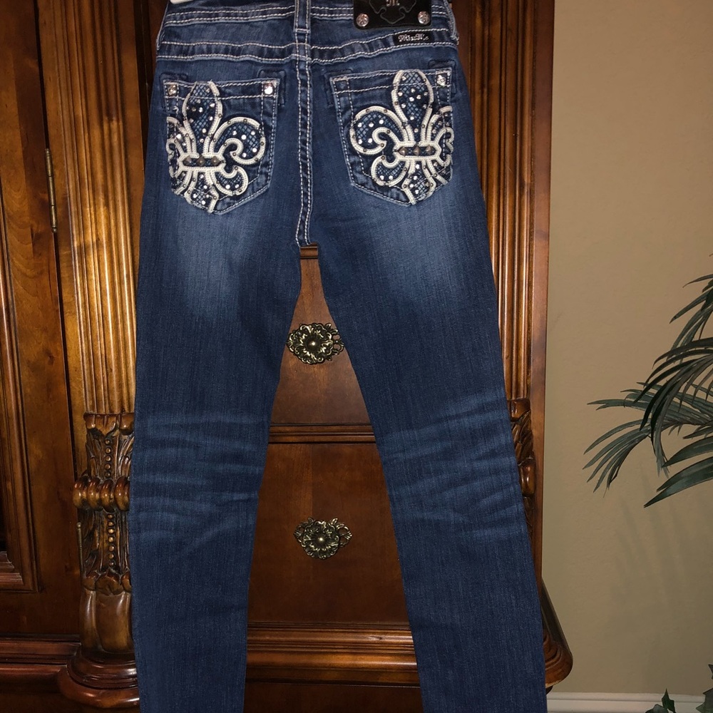 Miss Me Skinny Jeans Sz 12